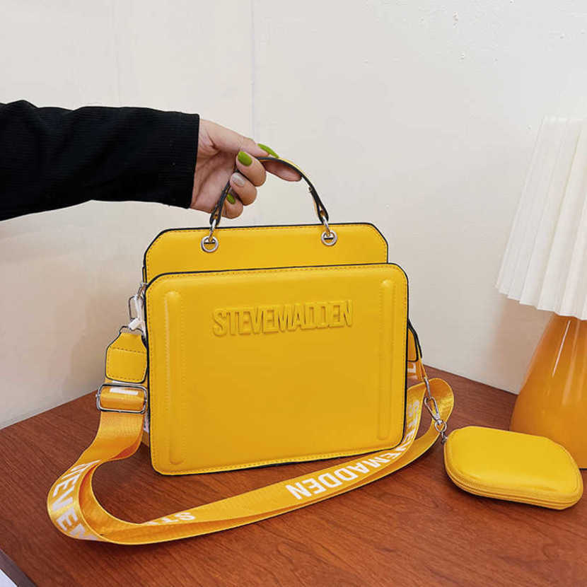 

women's 2023 Trend Luxury Designer s Fashion Women's Letter Versatile Shoulder Bag 50%off Black White Purses Handbag one-shoulder simple messenger handbag purse, White8