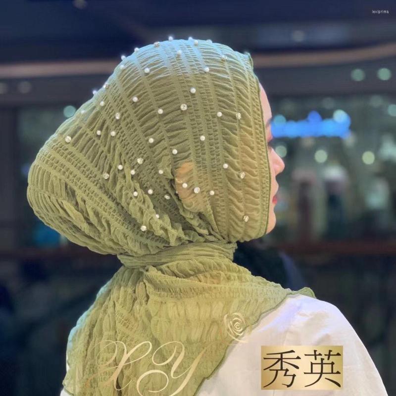 

Ethnic Clothing Cute Girls Novelty Scarves Muslim Wears 2023 Hijabs
