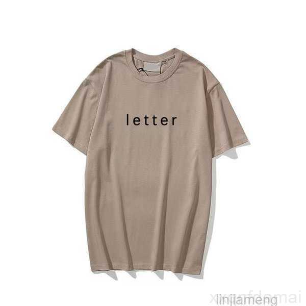 

Men' T-shirts Ess Designer Women Mens t Shirts Chest Letter Tshirts Short Sleeve Shirt Oversized Essentials Loose Oversize Casual VZQJ