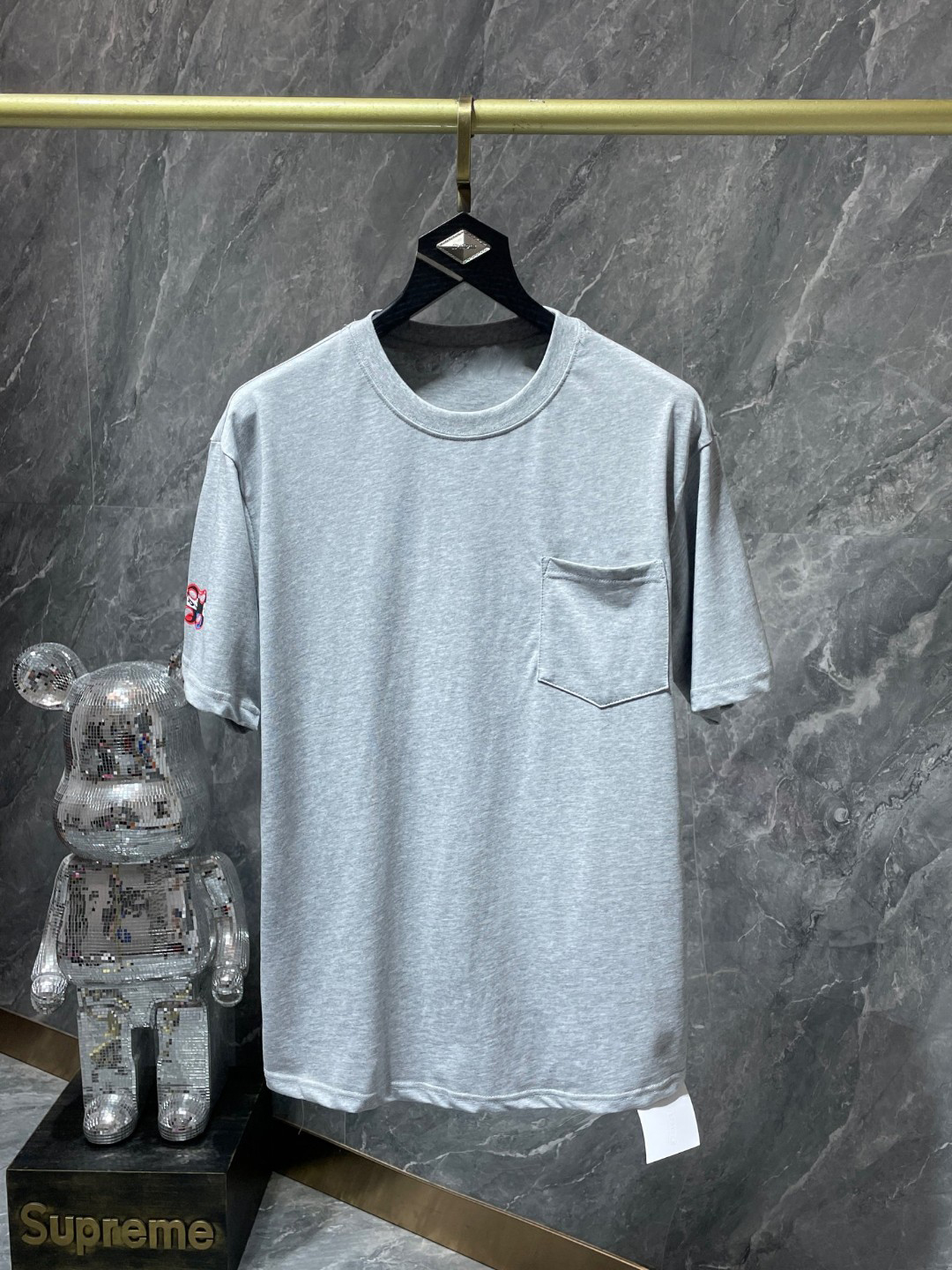 

Men's Plus Tees & Polos Round T-shirt plus size neck embroidered and printed polar style summer wear with street pure cotton dshoggjd, 11