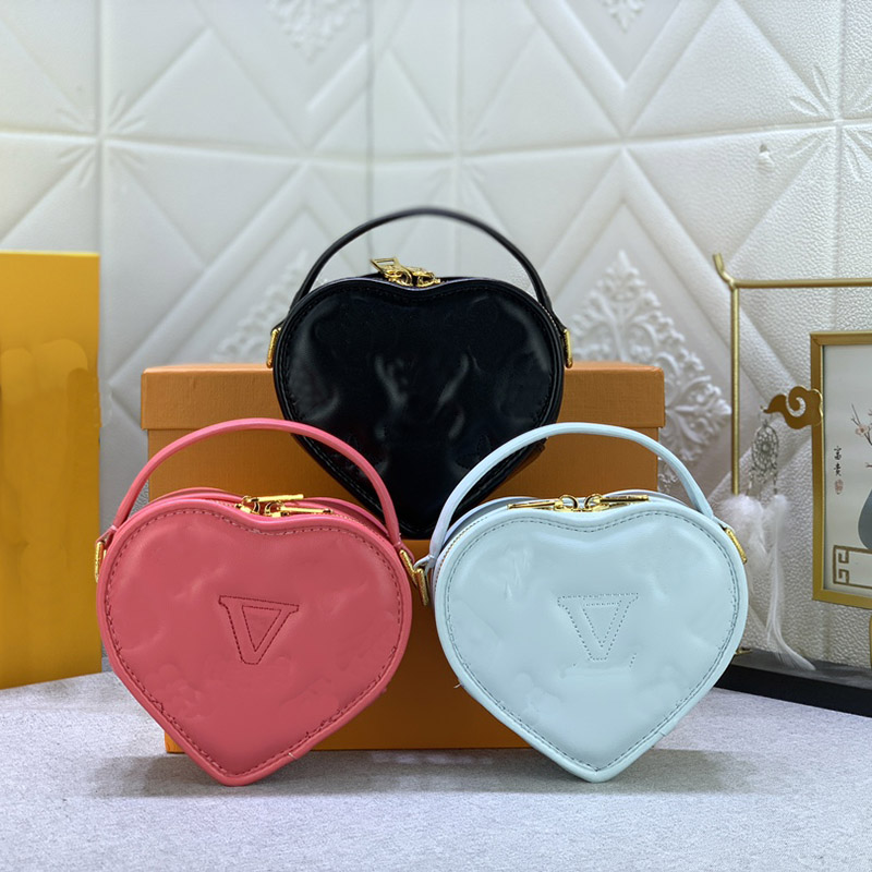 

POP MY HEART designer bags tote bag Since 1854 luxury fashion brand Size 14x13x5.5cm model M81893, Dust bag