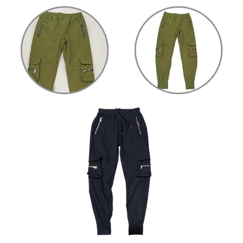 

Men's Pants Handsome Men Sweatpants Wear Resistant Comfy Pure Color Sports Casual Trousers Fitness Training Slacks, Army green