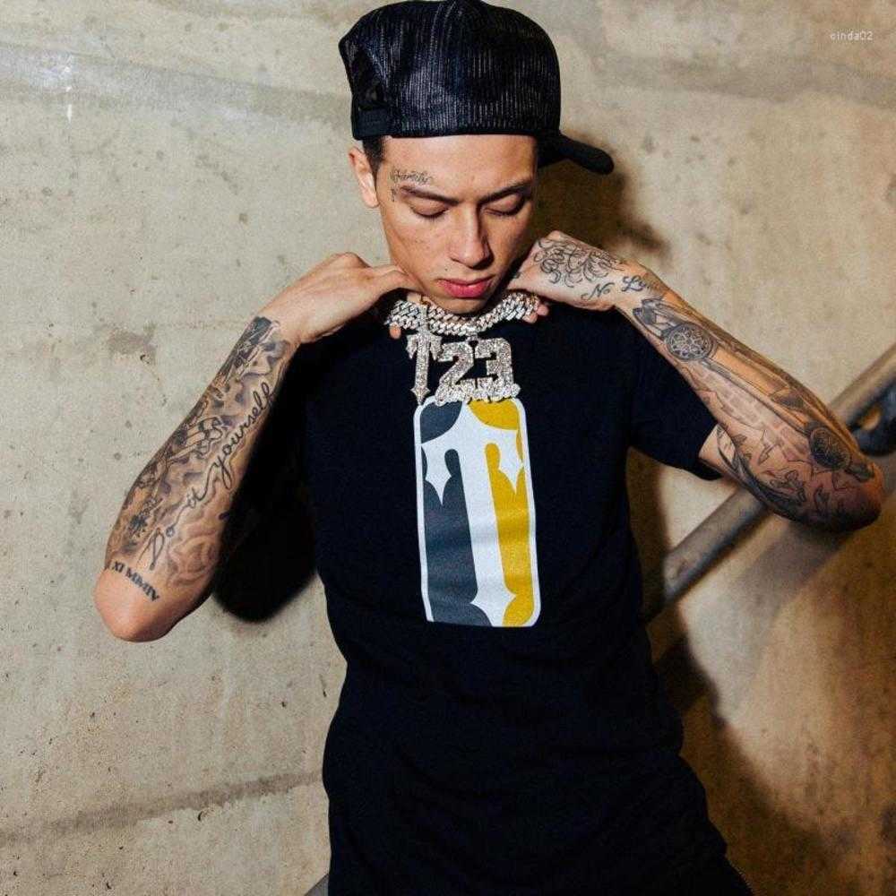 

Men's t Shirts Trapstar Mens Fashion Summer Casual Cotton Short Sleeve Streetwear Personality Couple Tee Topai8k, Orange