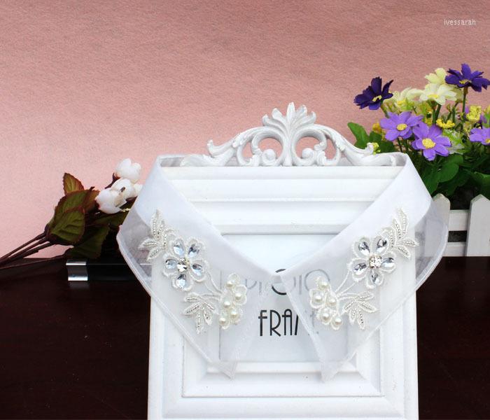 

Choker Punk Measle Shirt Necklace Collar False Glassfemale Supplies Wholesale Pearl Lace Embroidery Flowers Bust