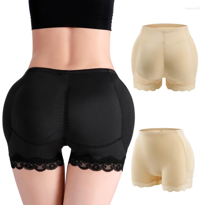 

Women' Shapers /6XL Women Lace BuLifter Body Shaper Tummy Control Panties Boyshort Pad Shorts Hip Enhancer Shapewear, Black