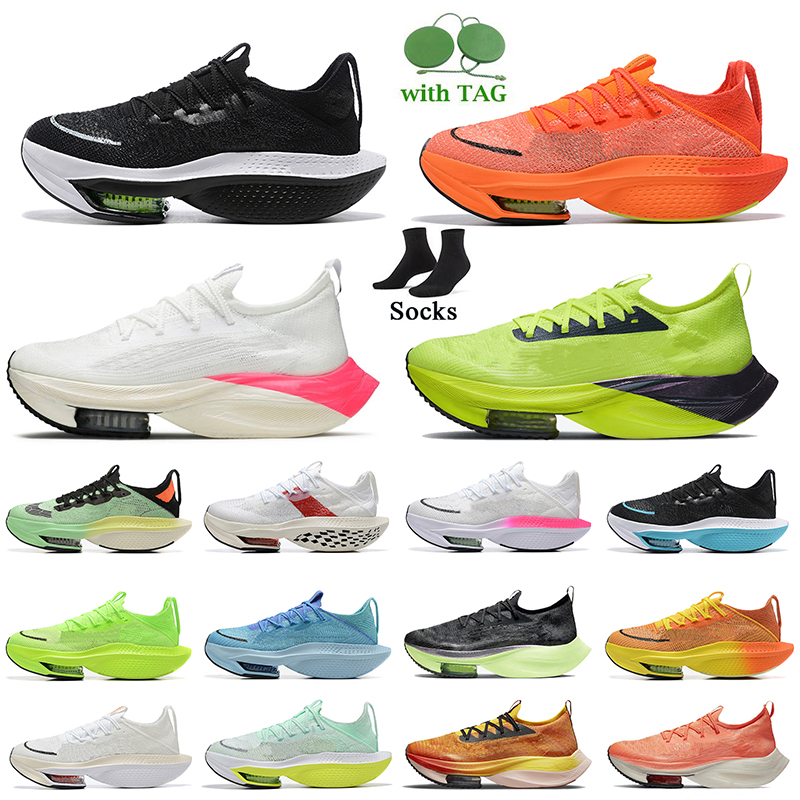 

2023 Women Mens Alpha Fly Pegasus Running Shoes Mesh Sneakers Women Mens Athletic Sports Shoe Nature Rawdacious Prototype Black White Pink Breathable Trainers, B8 eliud kipchoge 40-45