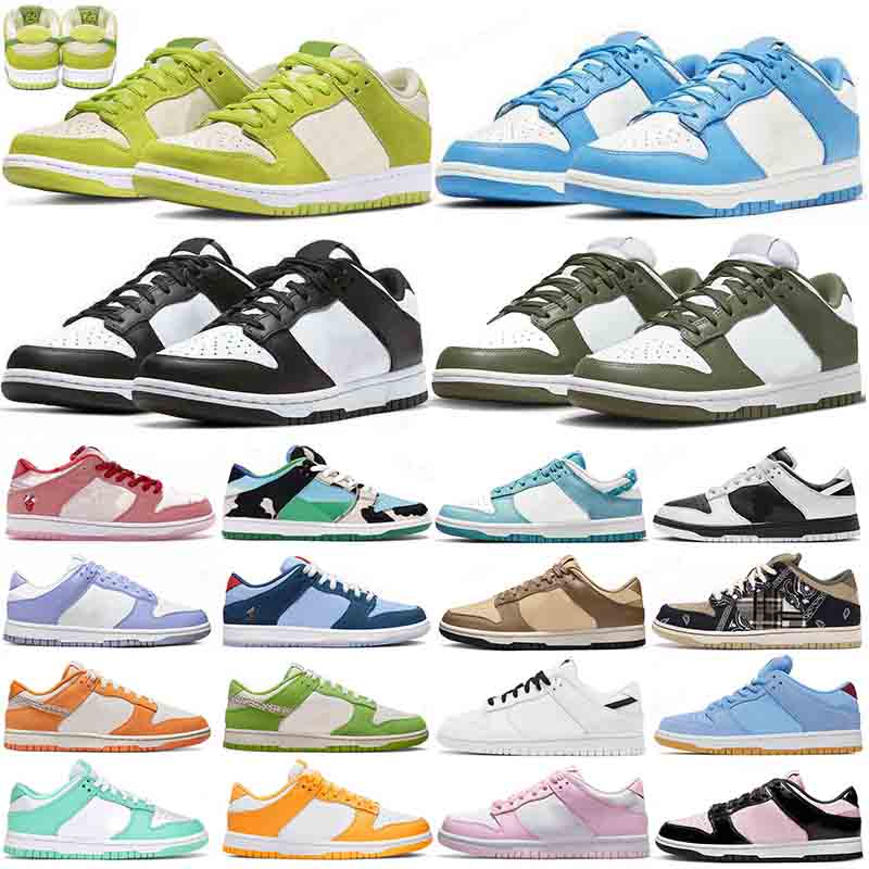 

Low OG 2023 men women running shoes Big Size 48 UNC Green Apple Phillies Medium Olive black offs white syracuse dunks lows paisley safari, B4 halloween 36-45