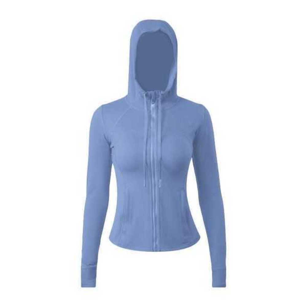 

2023 active sets tracksuits sport styyoga sweatshirt doublesided brushed womens sports hoodie jacket, White hoodie