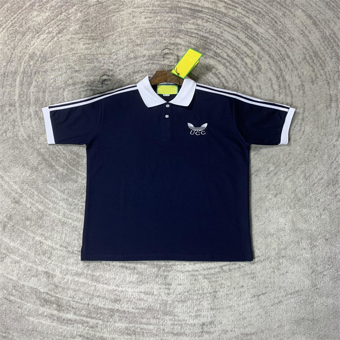 

New Fashion London England Polos Shirts Mens Designers Polo Shirts High Street Embroidery Printing T shirt Men Summer Cotton Casual T-shirts #01