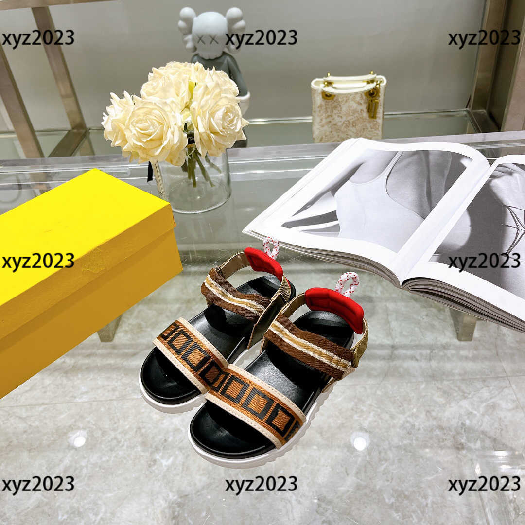 

Kids Sandals Girl Slippers Child Shoes Summer Cost Price Exquisite workmanship Box Packaging Children's Size 26-35, Multi-color