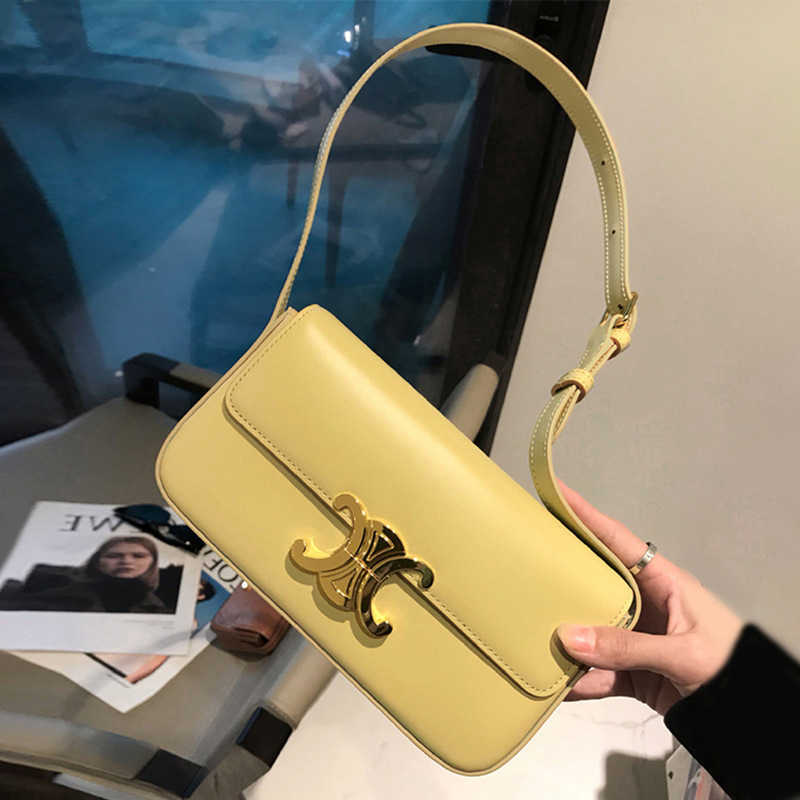 

68%off Handbags Women Bags Underarm Women's Leather Crossbody One Shoulder Handbag Portable Small Square Bag New Design Tassel bags for Woman, Black7