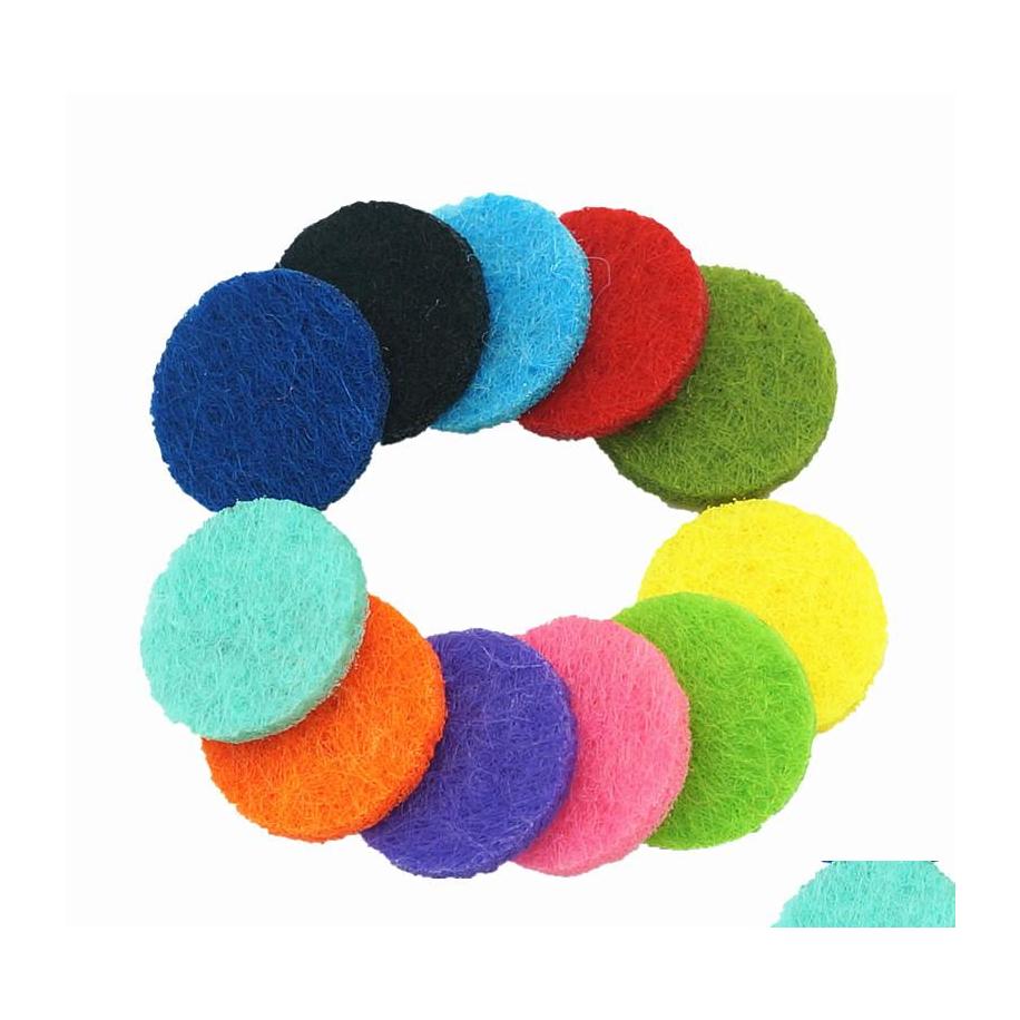 

Spacers 15Mm Fit 20Mm Locket Colorf Aromatherapy Felt Pads Jewelry Findings Mix Color For Essential Oil Diffuser Drop Delivery Compon Dhdf3