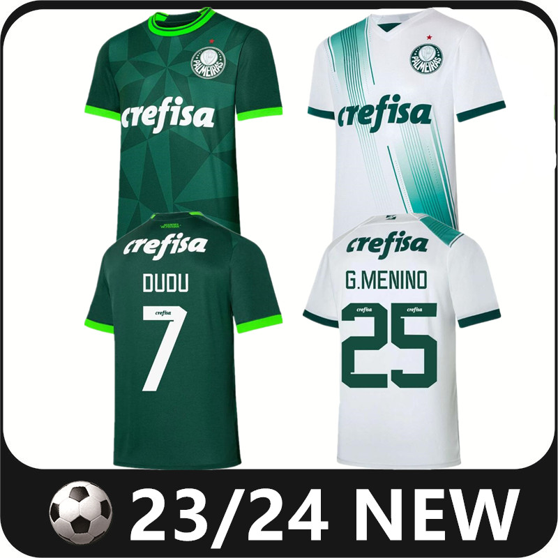 

Palmeira soccer jerseys 2023 2024 DUDU RONY G.GOMEZ Palmeira football shirts G.MENINO GIOVANI R.VEIGA 23 24 men jersey S-2XL, 23/23 home