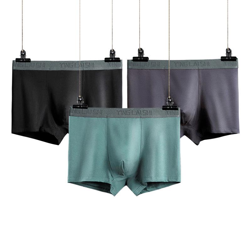 

Underpants Graphene Antibacterial Men's Underwear Summer Ultra-thin Cotton Seamless Boxer Sports Underwear2023 4XL YoupinUnderpants