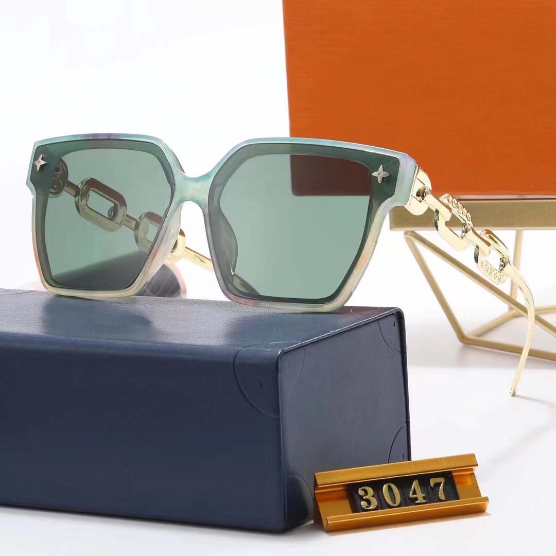 

2023 Summer Cyclone Sunglasses For Men and Women style Anti-Ultraviolet Retro Plate square Full Frame fashion Eyeglasses Brand