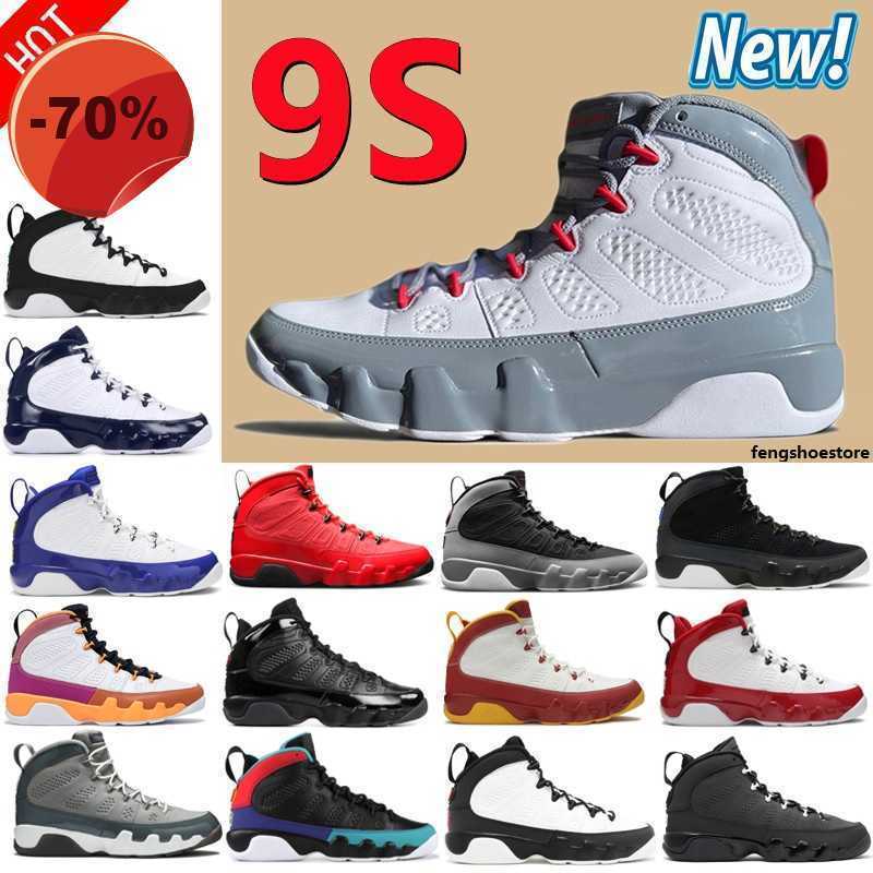 

Sandals 9 Jumpman IX 9S Men Basketball Shoes Bred University Gold Blue Gym Chile Red UNC Cool Particle Grey Racer Blue Statue Anthracite Sport, 28#