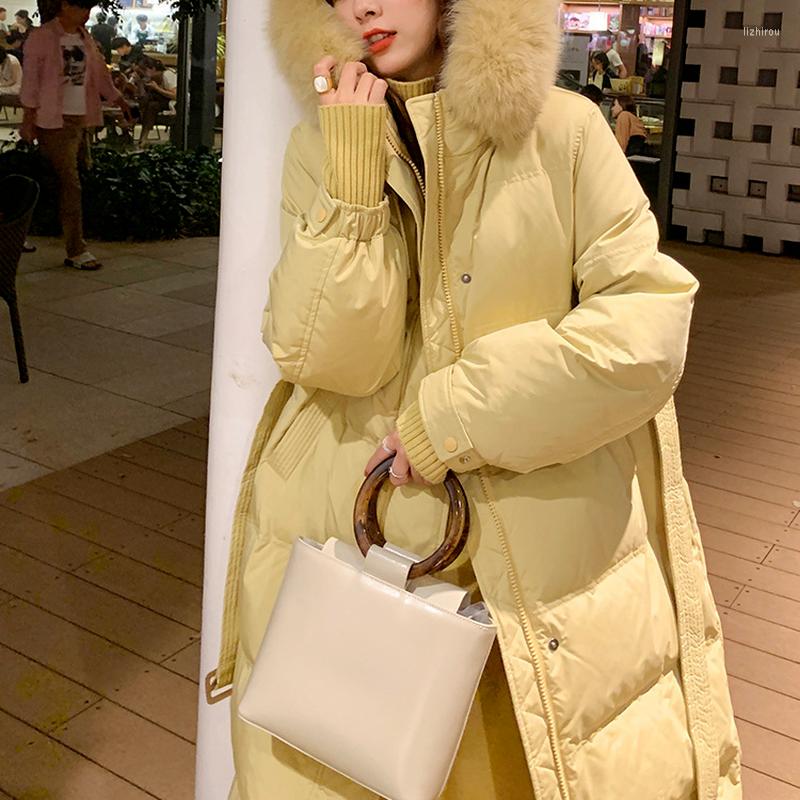 

Women' Trench Coats 2023 Autumn Fashion Women' Parka Coat Casual Windbreaker Down Jacket Hooded Basic Female, Beige