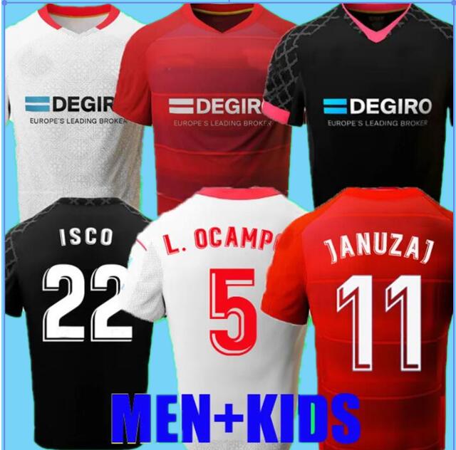 

23 Januzaj ISCO soccer jersey Nianzou BABA Alex Telles 2023 camiseta SANCHEZ MURILLO Lago Jonior MERVEIL CUFRE RAFA MIR I.RAKITIC football shirt sevillas home AA