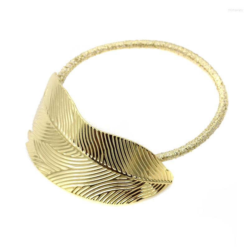 

Hair Clips & Barrettes Vintage Punk Alloy Leaf Head Band Elastic Rope Scrunchie Fancy Holder For Women Jewelry AccessoriesHair BarrettesHair