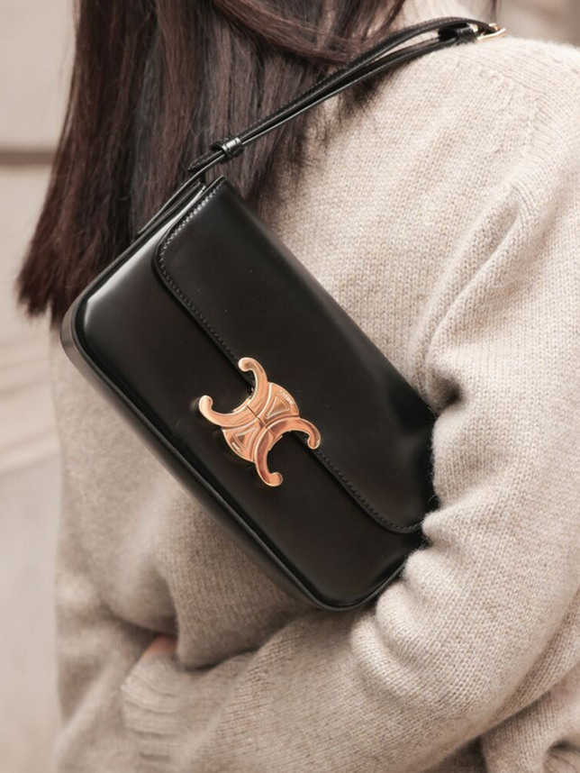 

Fashion Design Women Shoulder Bags Bag Women's design leather underarm single shoulder messenger bag Ladies Bag 56%off Discount Female Handbags Purse, Mini peach powder