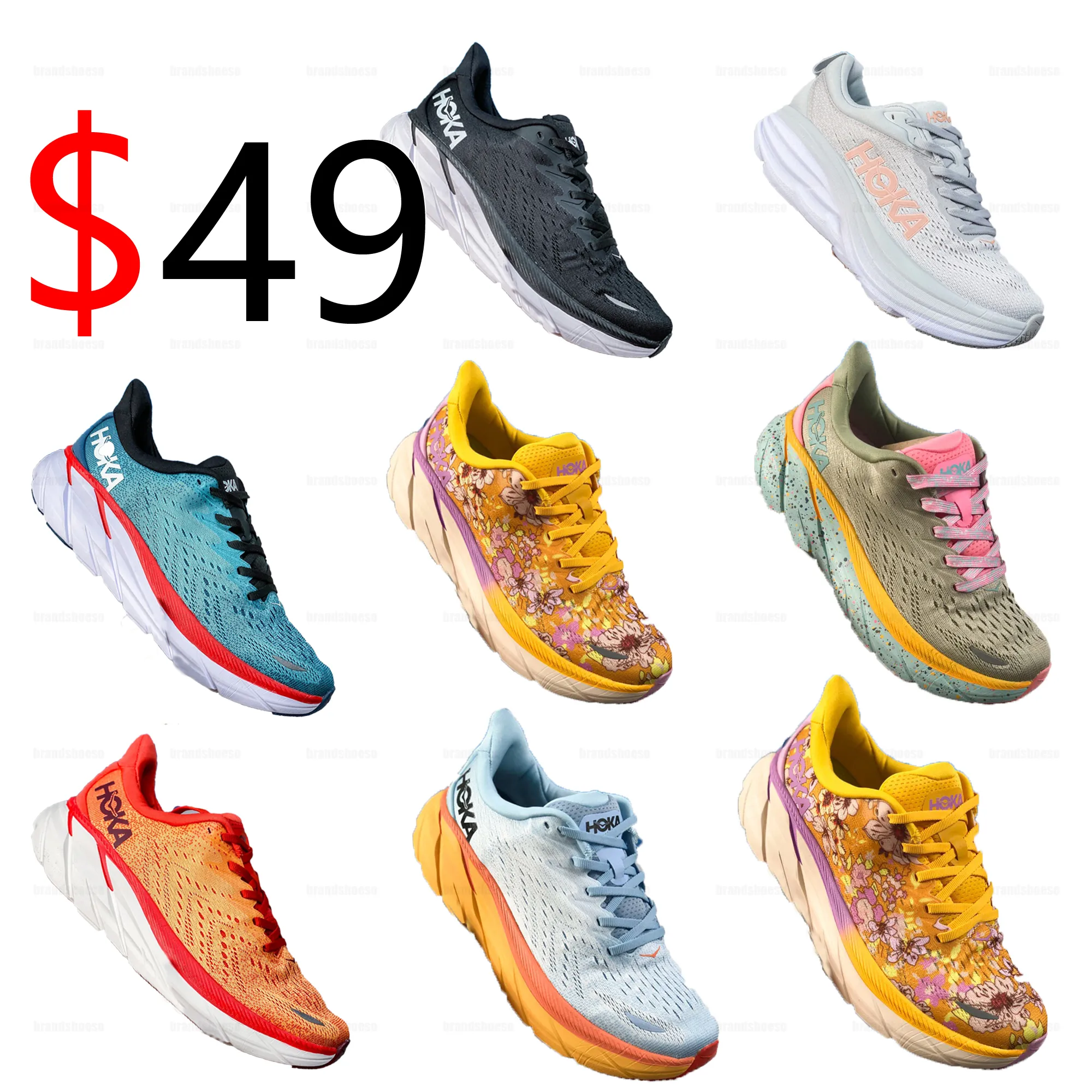 

Running Shoes one bondi 8 Clifton Athletic Runner Sneakers Hokas Carbon X 2 shadow triple harbor lunar rock women mens trainers shock, 21