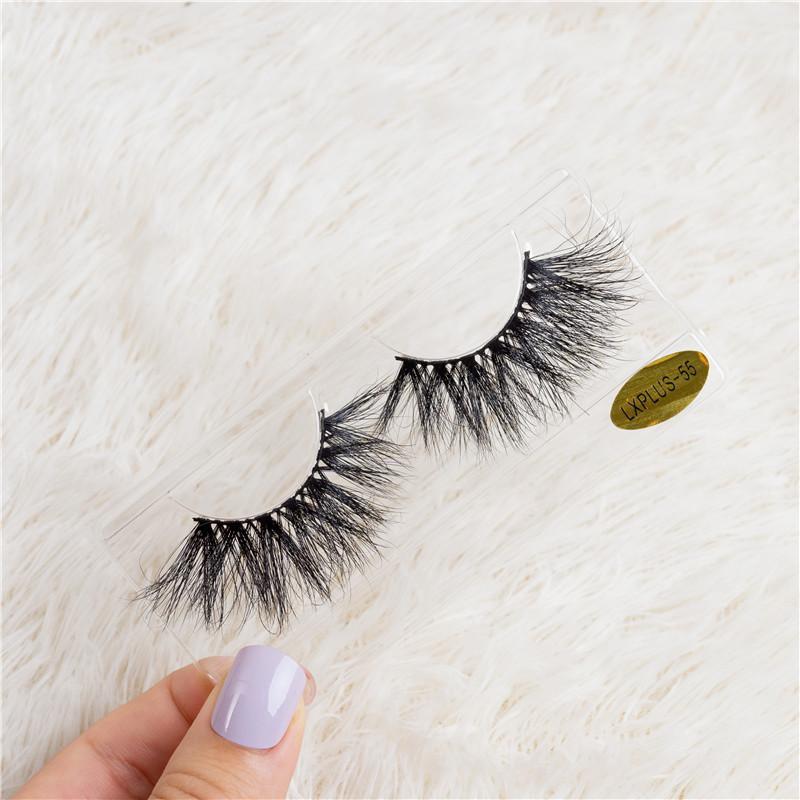 

False Eyelashes 5d Mink Wholesale Lashes 6D Natural Fluffy Dramatic Glitter Paper Custom Logo Bulk