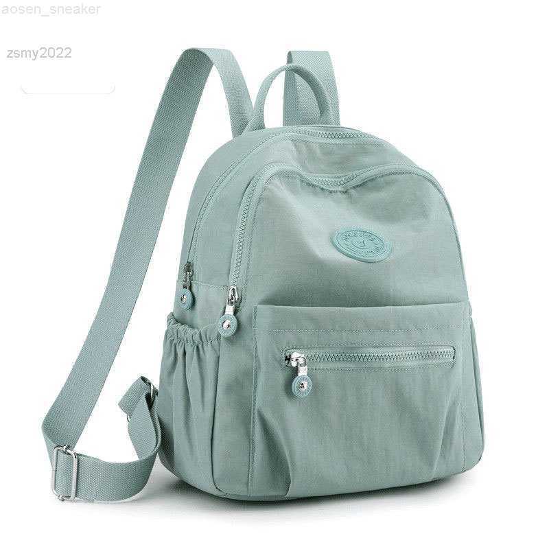 

Backpack Women's Large Capacity Versatile Backpack Lightweight Travel Bag Book Mini Women Bag, Light green