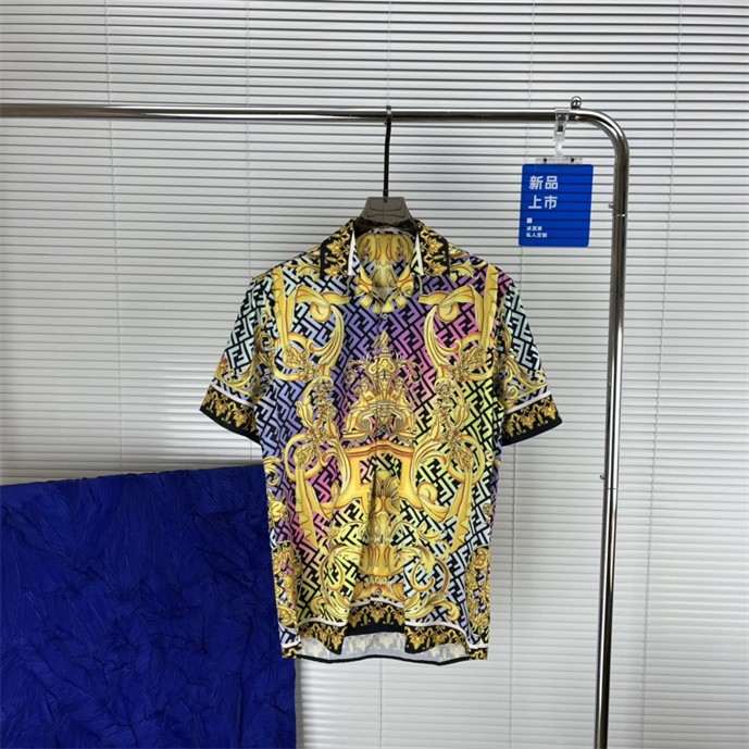 

Men Designer Shirts Summer Shoort Sleeve Casual Fashion Loose Polos Beach Style Breathable Tshirts Tees Clothing #55 EAYU