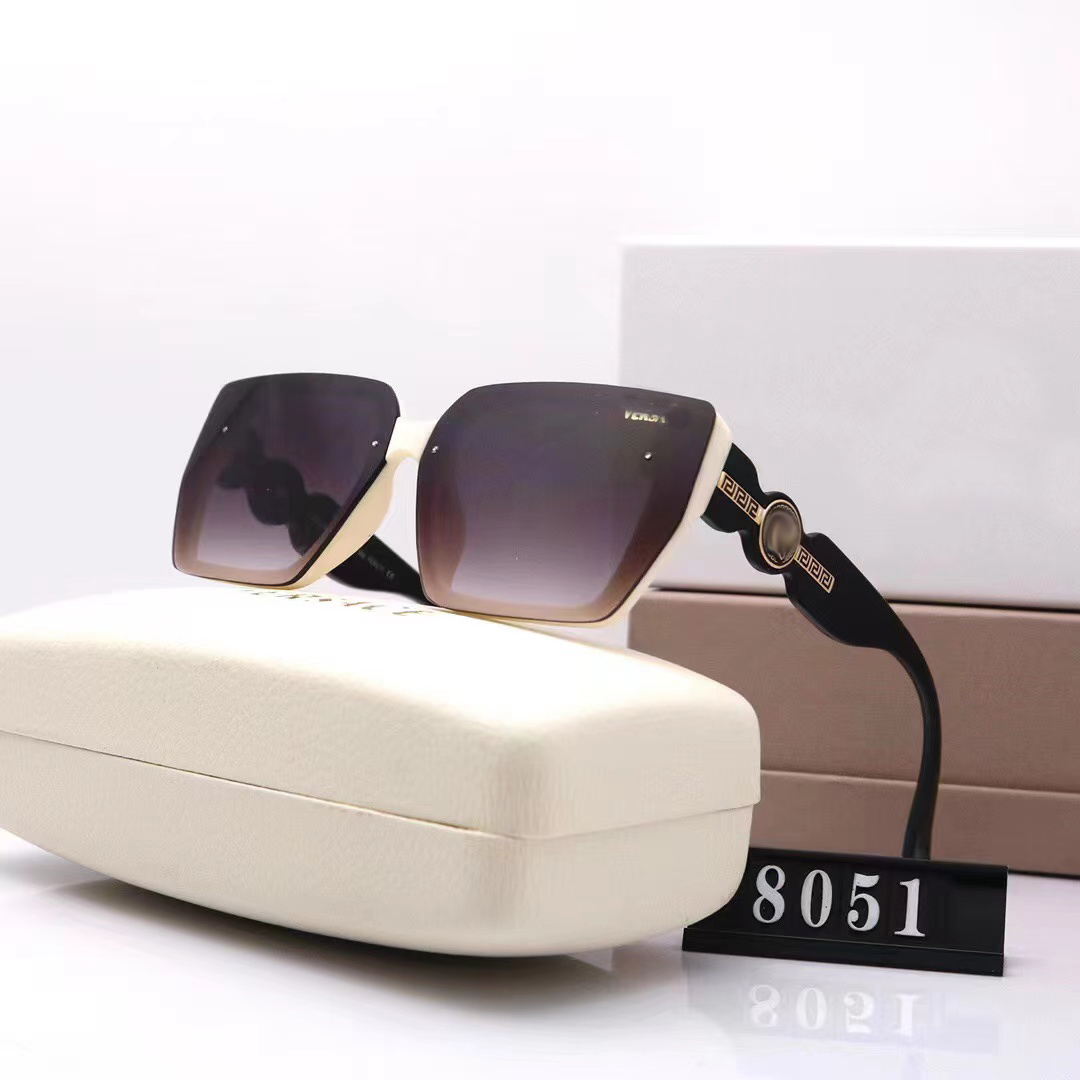 

Top luxury brand sunglasses casual sports UV protection retro full frame fashion designer glasses with resin lenses