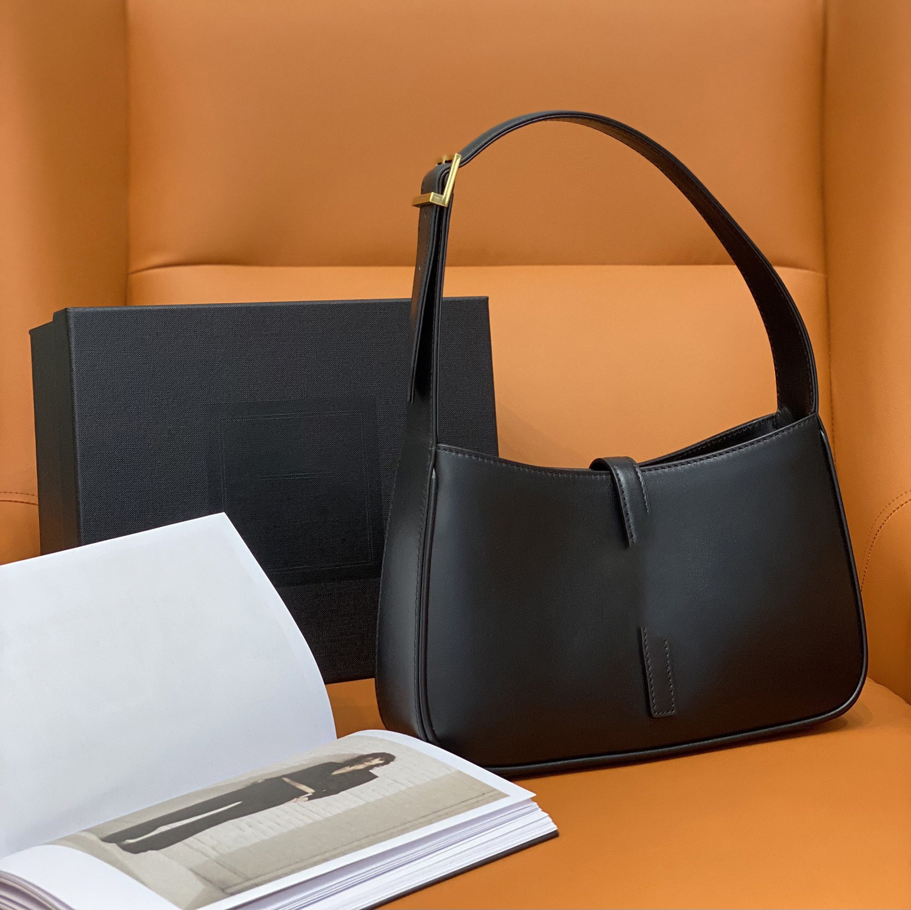 

Womens Hobo LE5A7 alligator bag shoulder bag adjustable strap handbag Luxury designer handbag handbag wallet wallet, Box