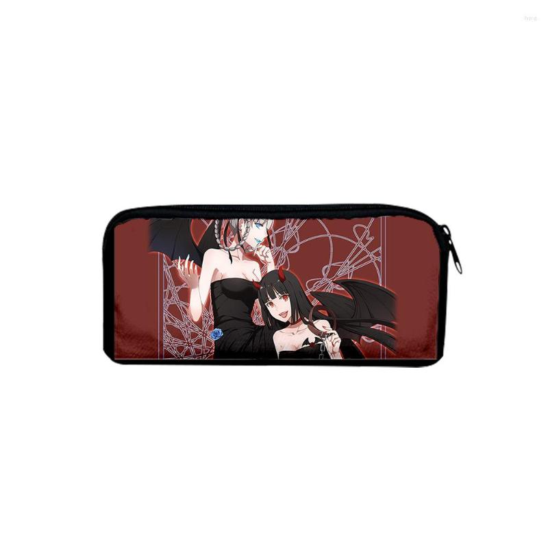 

Cosmetic Bags Kakegurui Jabami Yumeko Meari Saotome 3D Printing Boy Girl Pencil Box Child Stationery Storage Bag Student P, Diy