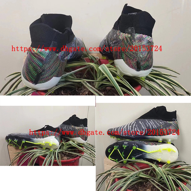 

New Phantom Football Shoe GX Elite FG Men's Outdoor Training Football Boots Soccer Shoes, As picture 1