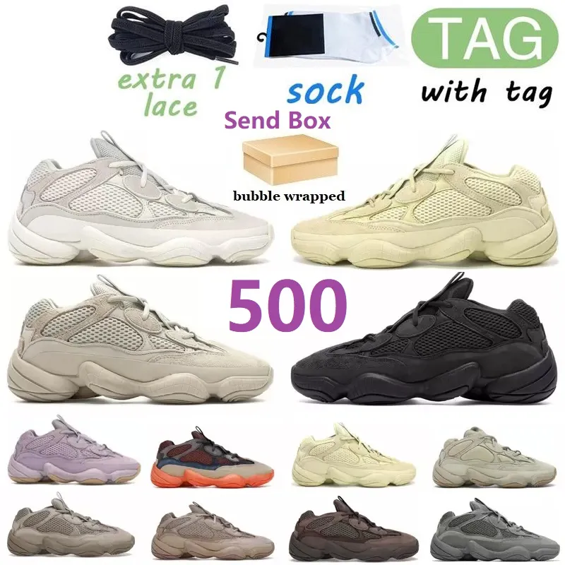 

With Box Outdoor Shoes 500 Custom Shoes 500s des baskets Utility Black Bone White Ash Grey Clay boosts yeezys sneakers yezzys Brown Enflame Granite Salt Soft BH