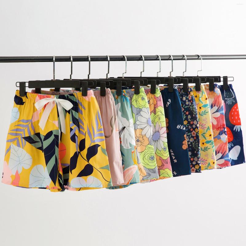 

Women's Sleepwear Cotton Shorts Women's Summer Large Loose Thin Pajamas Pants Pantalones De Mujer Night Wears For Women, 20