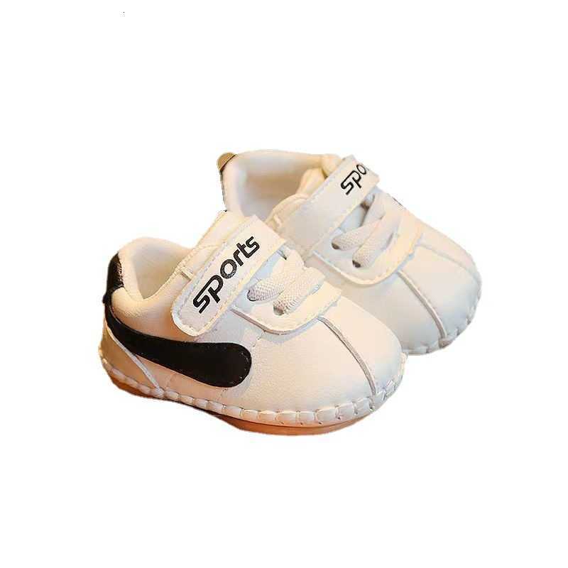 

Spring and Autumn Newborn Soft Soled Toddler Shoes for Boys 3-6-9 1hs 0-1 Years Old Female Baby Shoes, Black2