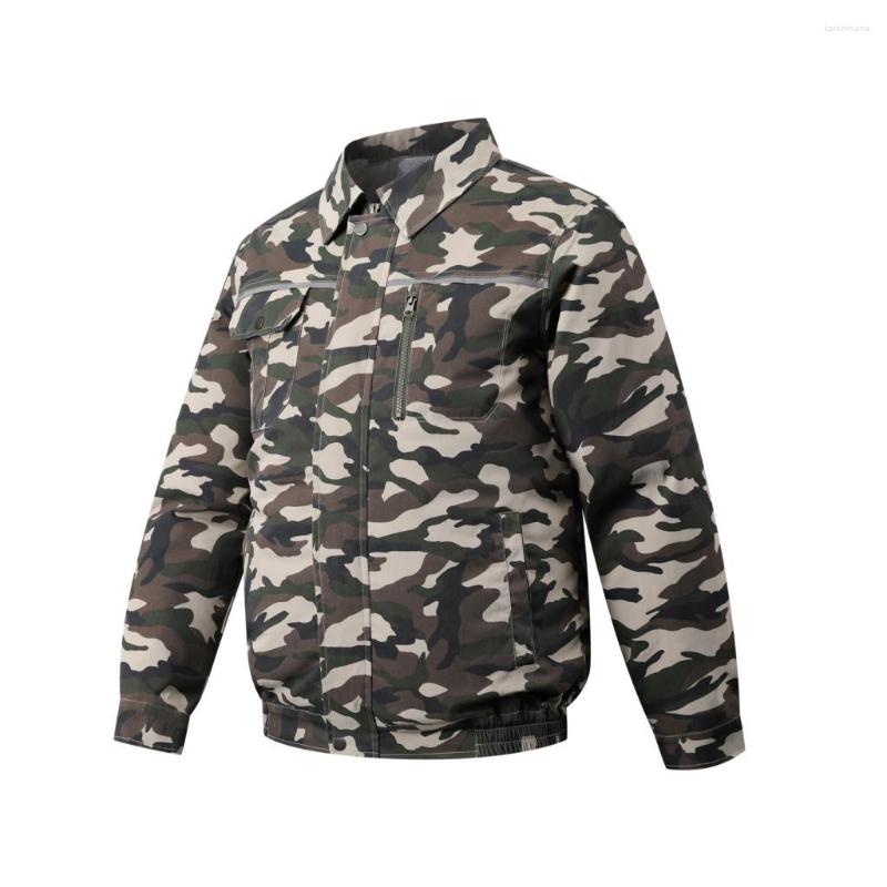 

Men's Jackets Fashion Air Conditioning Clothes Men'S Summer Outdoor Refrigeration Work Workers Site Cooling Fan Jacket, Blue