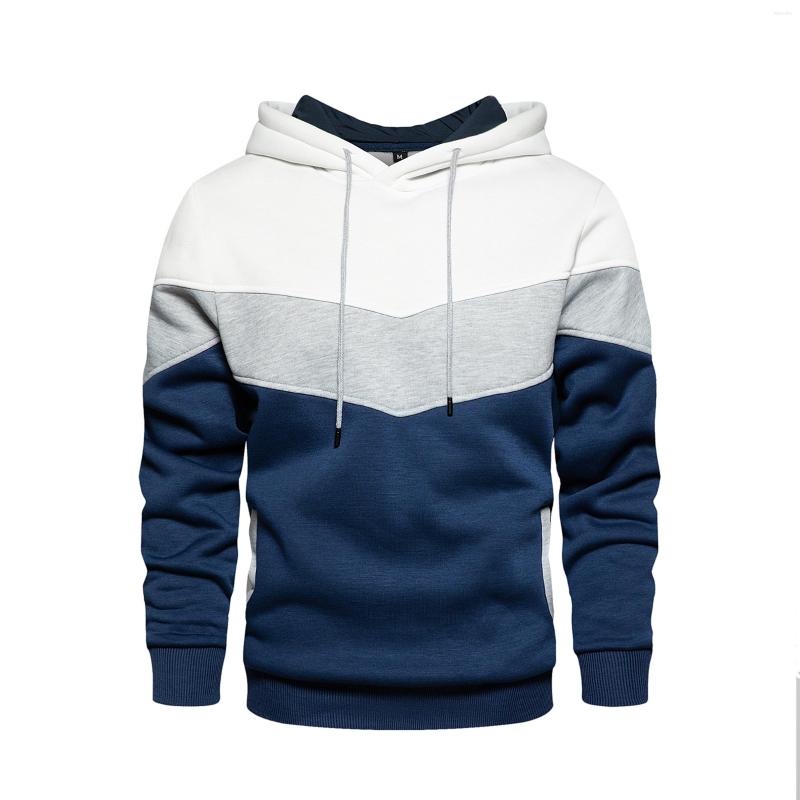 

Men' Hoodies Winter Thickening Fashion Men Colors Mixed Hoody Outwear Jacket Male Cotton Long Sleeved Slim Fit Casual Hoodie Sweatshirt, Yellow