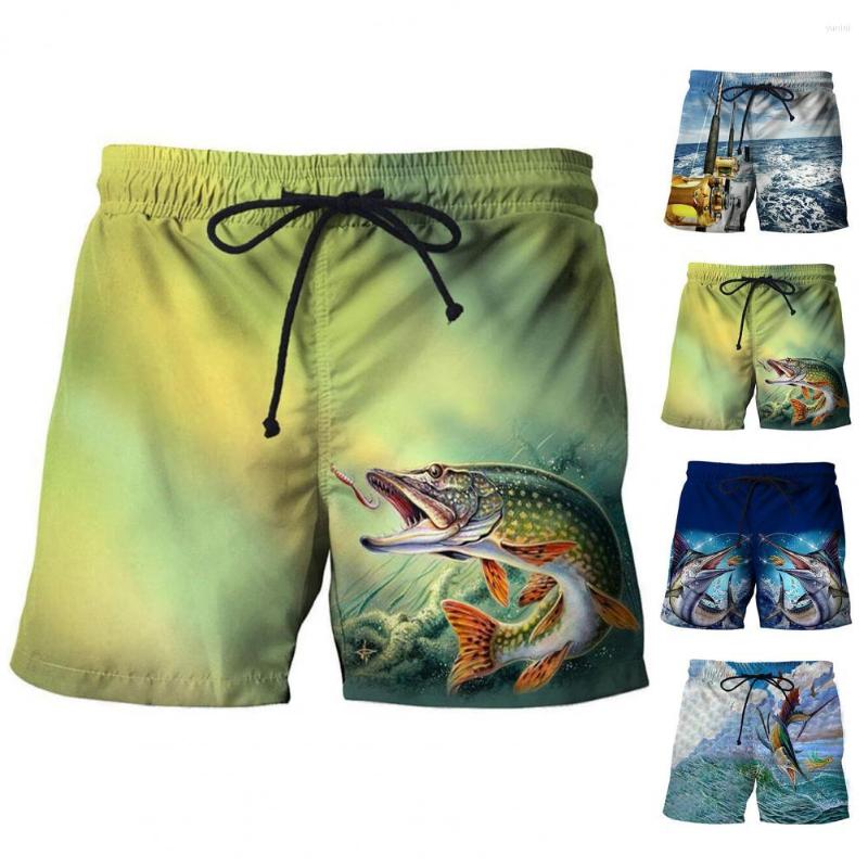 

Men's Shorts 2023 Men's 3D Printed Swimsuit Blue Beach And Surf Fashionable Vacation Pants