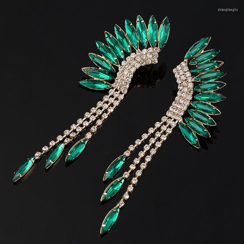 

Dangle Earrings European And American Fashion Creative Crystal Multi-color Optional Temperament