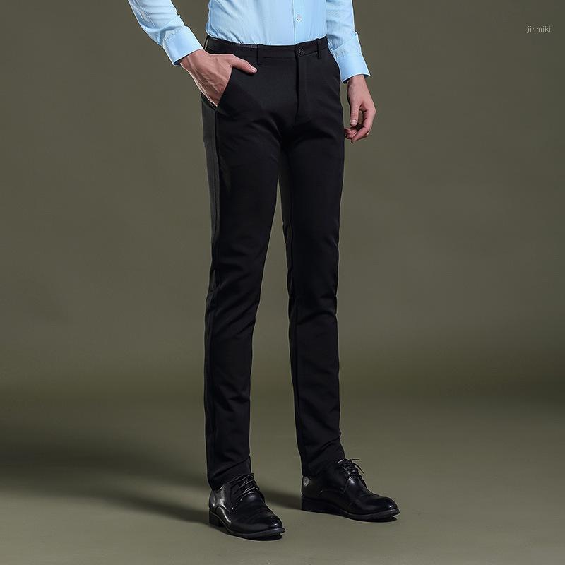 

Men's Suits & Blazers Mens Black Dress Pants Formal Slim Fit Wedding Men Suit Business Casual Trousers Perfume Masculino1