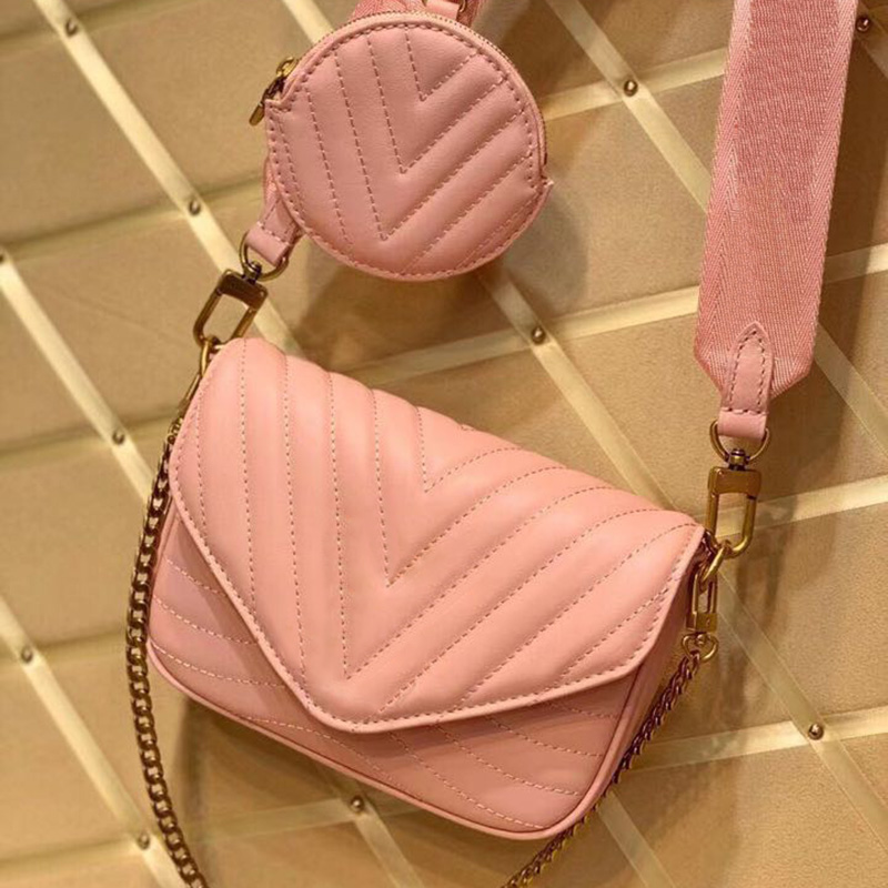 

Shoulder Bags Delicate knockoff Designer Crossbody Bag NEW WAVE MULTI-POCHETTE 19CM Luxury Hand Bag M56461 With Box YL079