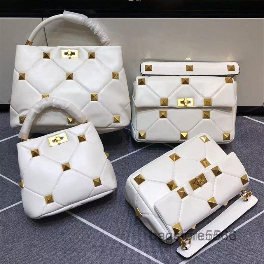 

Rivet Top Quality Evening Bags Bucket Bag Flap Purse Handbag Valentinoes Valentinoity Wallet On Chain Bag Crossbody Bags Genuine Leathe264I