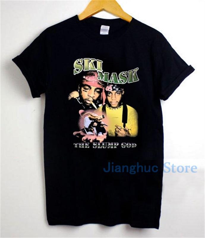 

Women's T Shirts Ski Mask The Slump God For Men And Women Tshirt, Men-blue