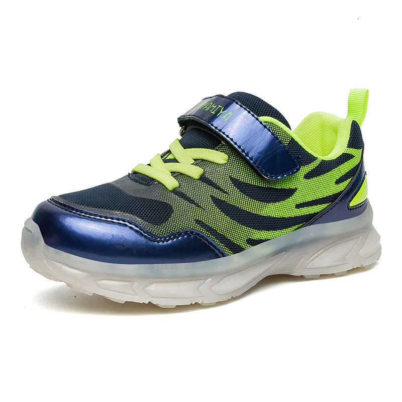 

kukuMiya Control Remote Led Luminous Shoes Invisible Switch Chil1en's Usb Rechargeable Luminous Shoes Colorful Flash Chil1en's Shoes, Multi-color