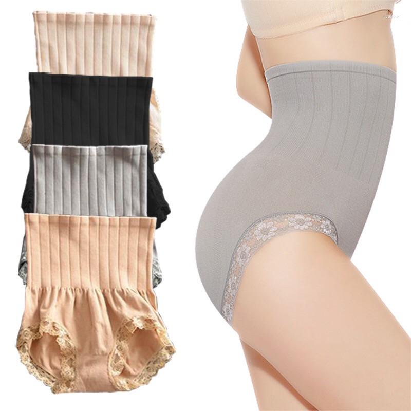 

Women's Panties Seamless High Waist Abdominal Pants A Generation Of Postpartum Bodyshaping Lace Women's Briefs Women Sexy Lingeriefemme