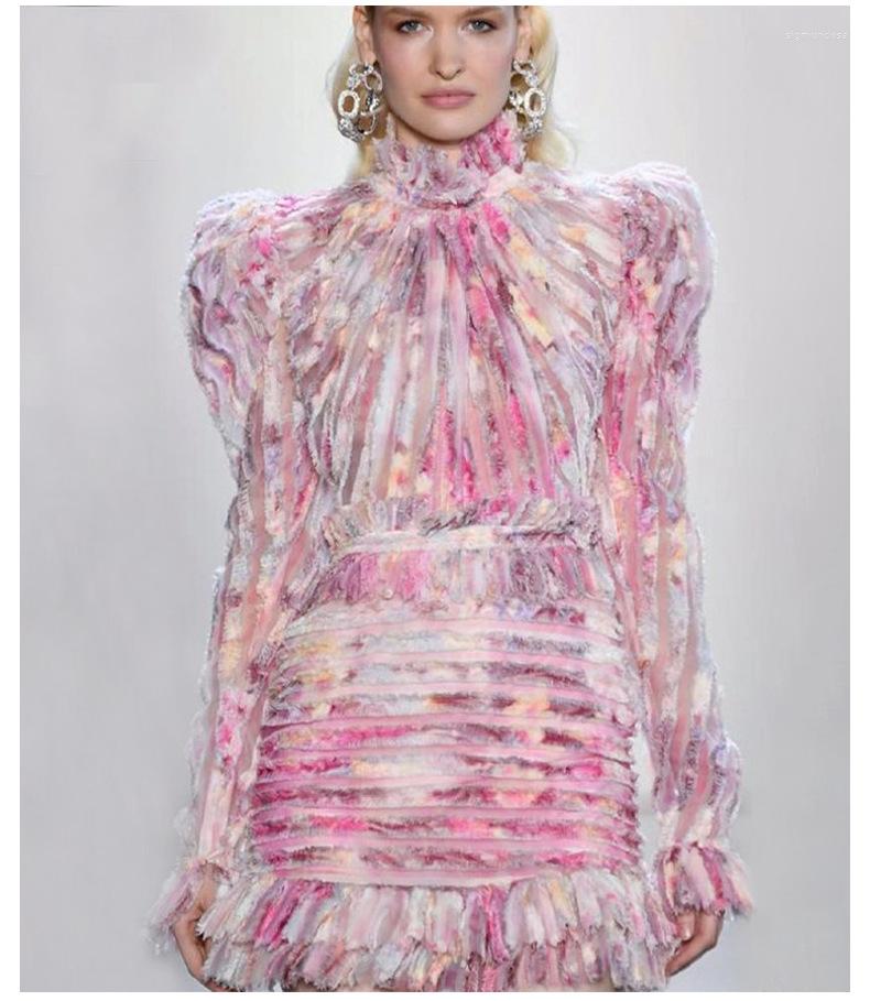 

Party Dresses Velvet Cocktail Ruffled Stitching Evening Wedding Formal Prom, Pink