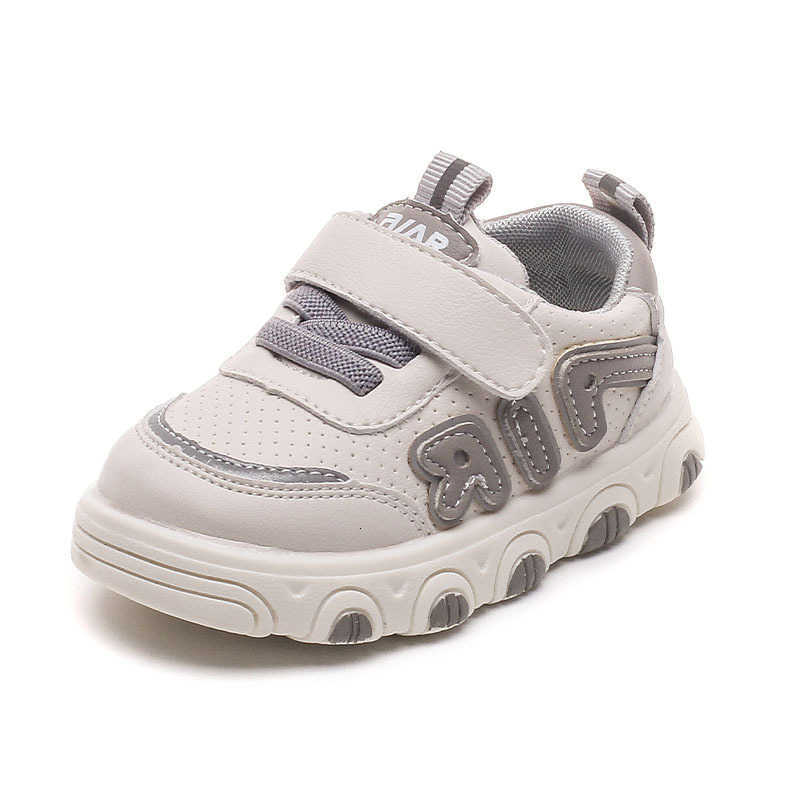 

1 Spring and Autumn Boys' Casual Walking Shoes Non Slip Wear-resistant Soft Sole Baby Sports Shoes Chil1en's Functional Shoes, Green