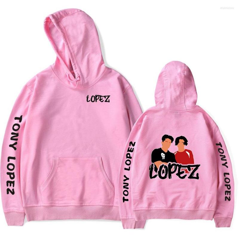 

Men's Hoodies Tony Lopez Hoodie Sweatshirts Kpop Internet Celebrity Pullover Unisex Clothing Harajuku Tracksuit Print Casual, 10