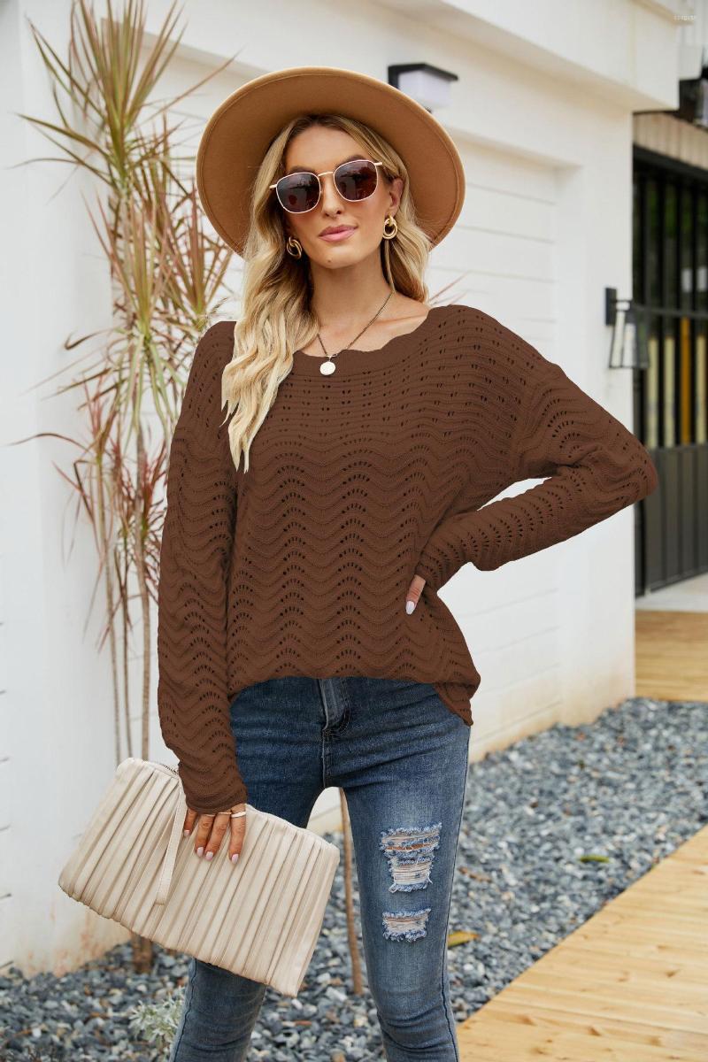 

Women's T Shirts Solid Color Round Neck Winter Casual Long-sleeved Top Gray, Black
