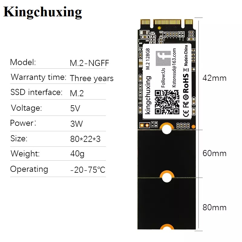 Hard Drives SSD M2 SATA 256GB 128GB 64GB 32GB M.2 NGFF 2280 SSD Hard Drive Disk Internal Solid State Drive for Laptop Notebook-image-843232529